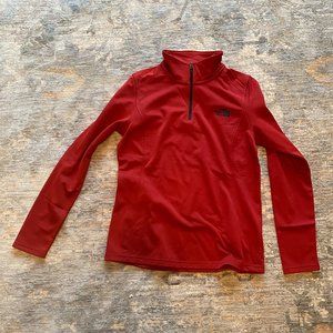 The North Face - Women's Quarter Zip Red